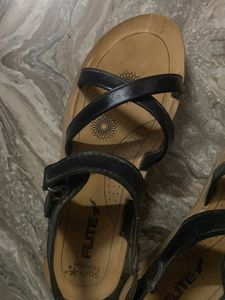 Flite Black Sandals