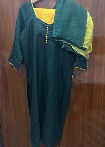 Elegant Green Kurta Set