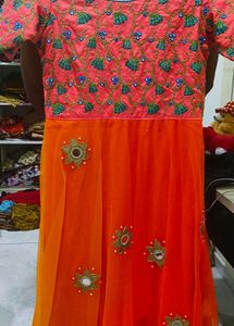 Beautiful Orange Gown 🧡