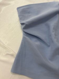 Zara Blue Tube Top