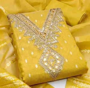 Elegant Lavender Dress Material