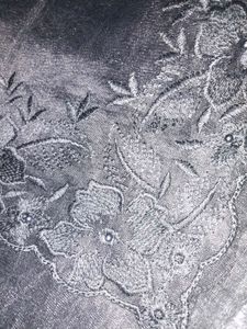 Elegant Black Lace Saree