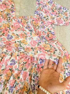 Floral Picnic Dress