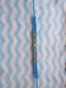 Blue Friendship band
