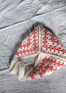 Handmade Crochet Granny Square Bag