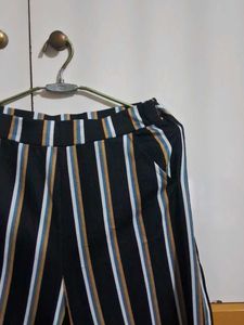 Black Plazo With Tie Up
