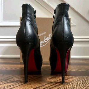 Black 5 Inch Heel Boots