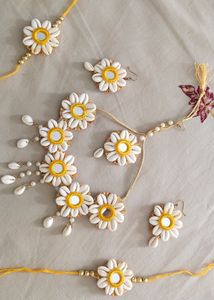 Haldi Jewellery Set🧡🧡🧡