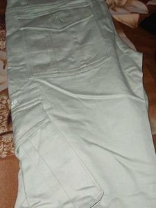 Men&#39;s Light Green Cargo Pants(new Condition)