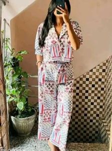 Boho Print Pajama Set