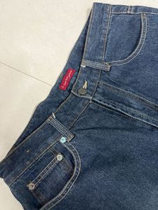Wide Leg Denim Jeans
