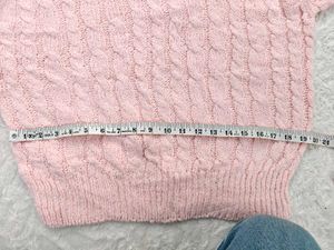 Cute Pink Knit Sweater