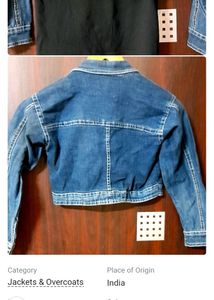 Denim Crop Jacket
