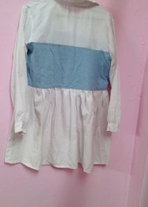 A PRETTY MINI DRESS!!🤍💙