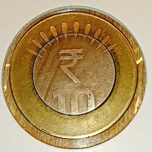 ₹10 Mis-Printing Error Coin