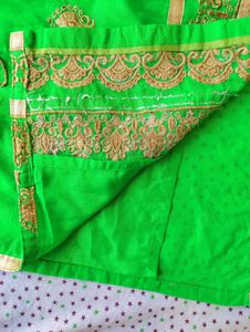 Parrot Colour Kurta For Women
