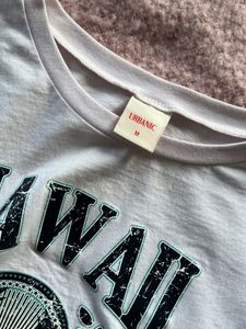 Urbanic Crop Tshirt (white)