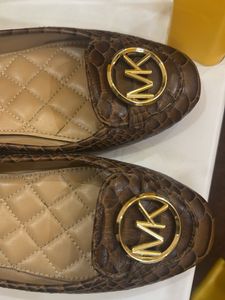 Michael Kors Brown Ballerinas