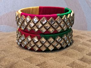 fancy stone studded bangle
