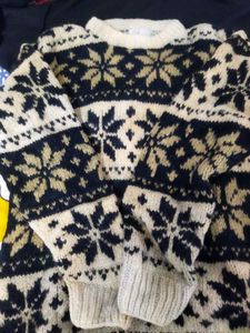 Vintage Patterned Sweater