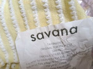 Striped Long Sleeve Crop Top