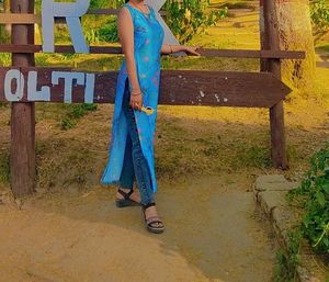 Long Cut sleeve Kurti