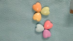 6 Mini Heart Shape Lipstick