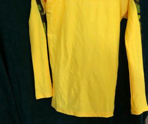 Yellow Long Sleeve T Shirt