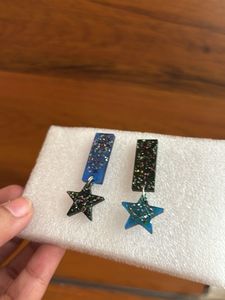 Star Drop Earrings