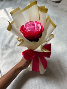 Handmade Ribbon Rose Bouquet