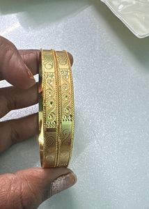 Gold Bangles - Set of 2