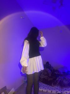 Stylish Layered Look Dress