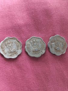 Vintage Indian Coins - Pair