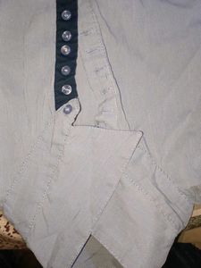 Blue Button-Down Shirt