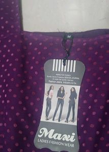 Floor Length A-line Dress