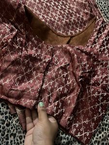 new stitched blouse and saree aesthetic look