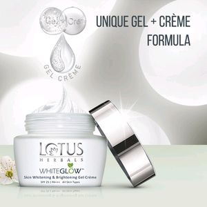 Lotus Herbals WHITEGLOW Skin brightening Gel Cream