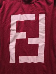 Maroon T-Shirt Dress
