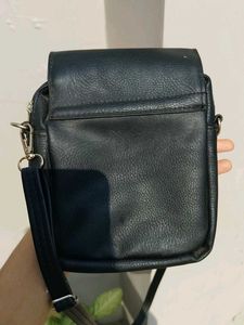 Black leather Bag