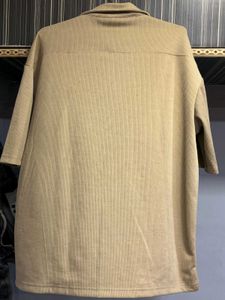 Off Shoulder Half Shirt Baggy