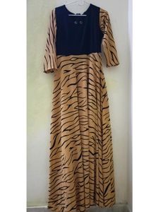 Leopard Print Long Maxi Dress.