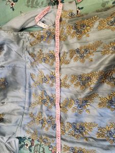Heavily Embroidered With Golden Thread Beautiful