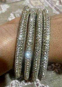 Silver Bangles