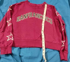 Studio Fit M Wine-Purple Sweatshirt