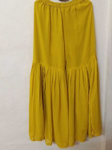 Yellow sharara Suit Set