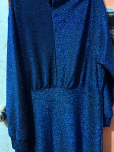 Sparkly Blue Party Dress