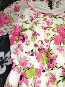 Mini Cute Floral Dress