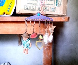 Pack Of 5 Mini Key chains .