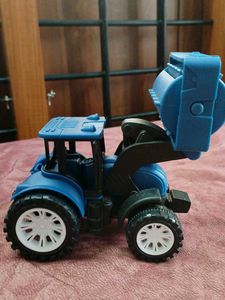 Blue Toy Tractor