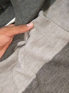 Striped V-Neck Sweater